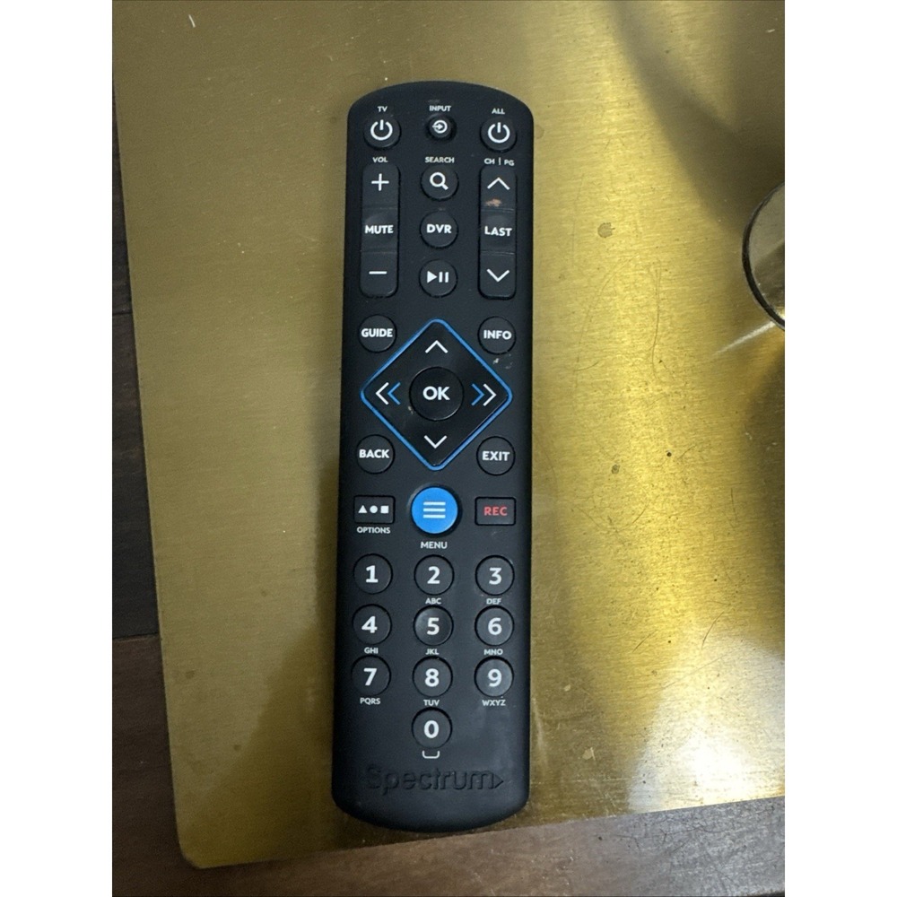 SPECTRUM Cable Universal Remote Control SR-002-R TV Audio Control